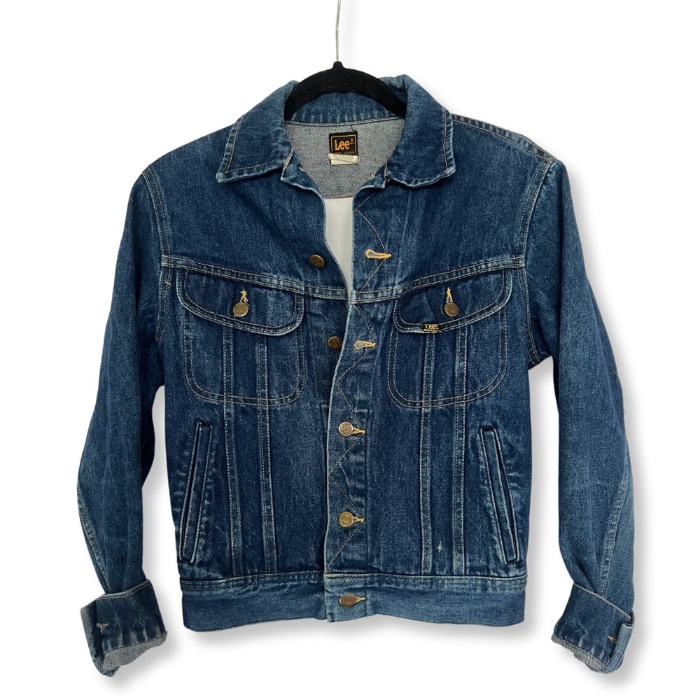Lee Vintage Denim Jacket – Classic Blue